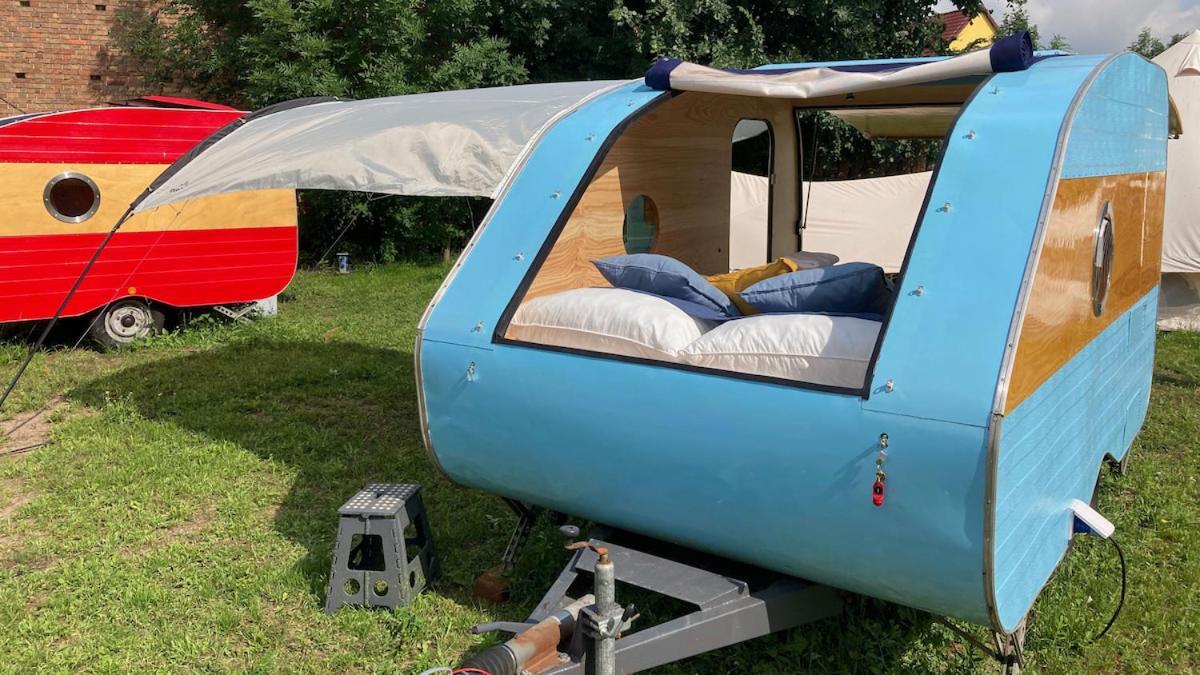 Cabrio-Wohnwagen Hotel Бранденбург Екстериор снимка