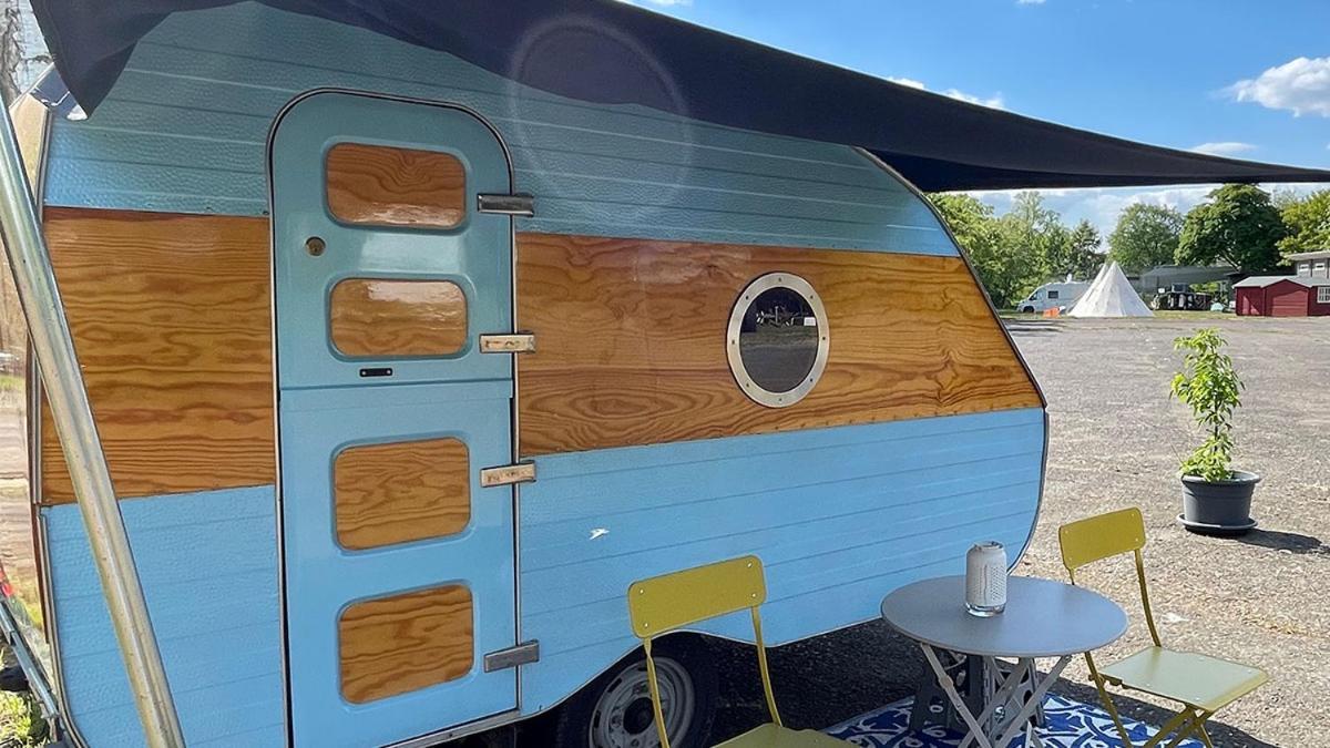 Cabrio-Wohnwagen Hotel Бранденбург Екстериор снимка